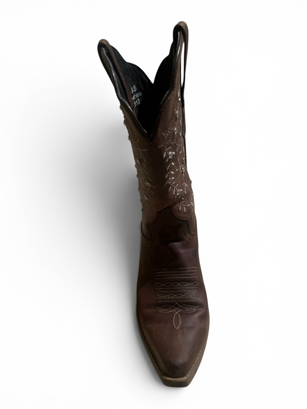 Sterling River | SRC 512 | Leather Cowgirl Boots | Women's 9.5 | Clean - Picture 10 of 10